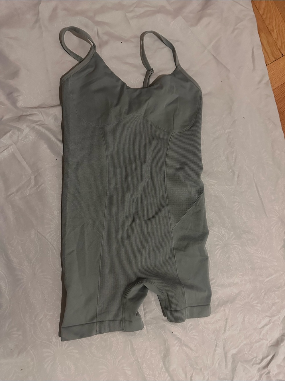 Colsie Grey Tank-Style Kids One-Piece Bodysuit